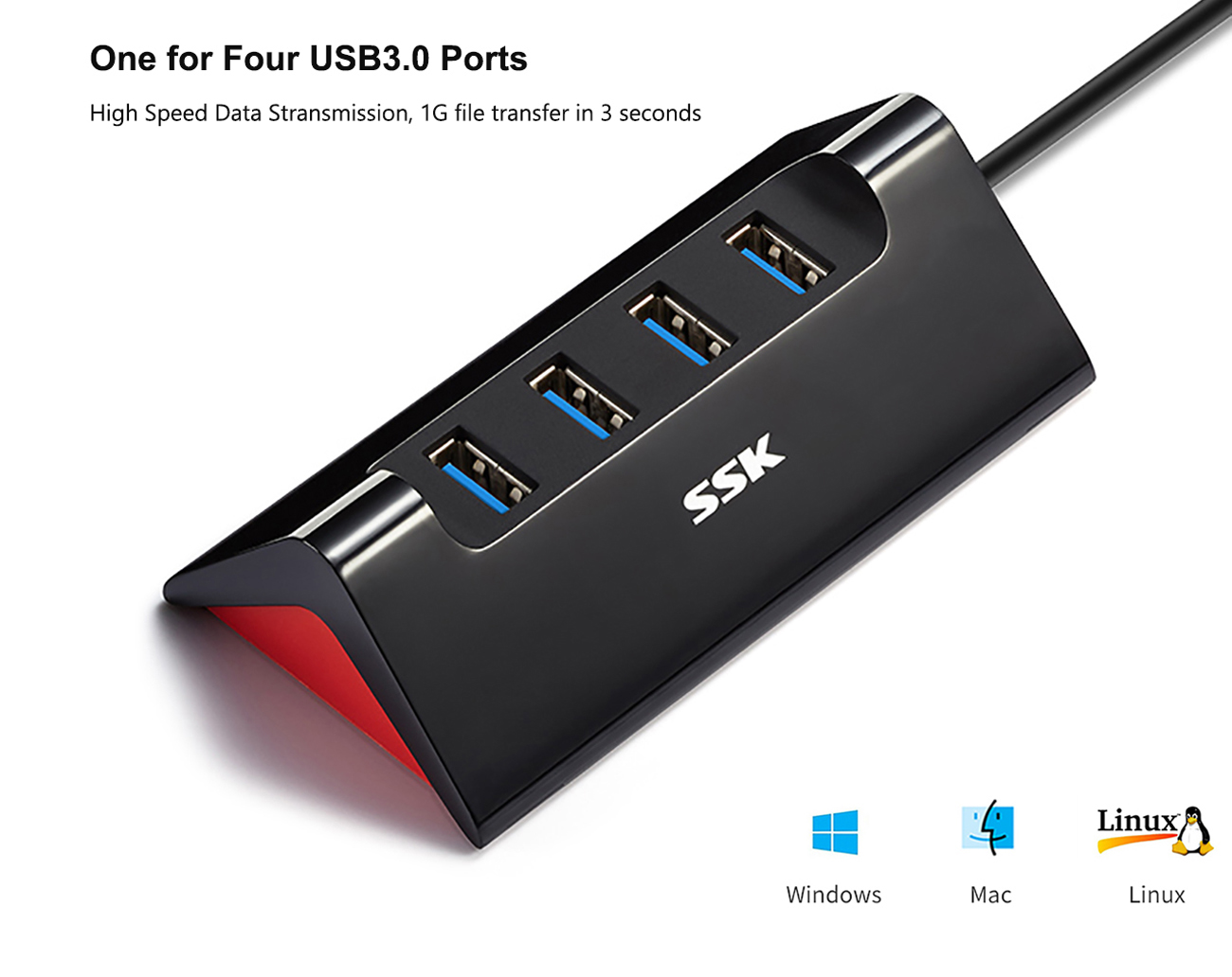 SSK USB 3.0 Hub